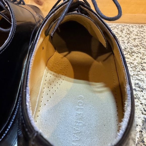 Cole Haan Men’s Size 11.5 Classic Black Leather Men's Oxford - Picture 5 of 14